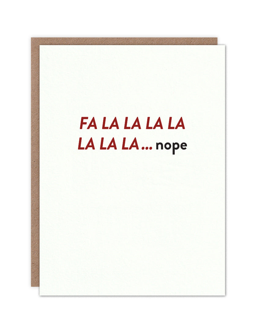Fa la la la la