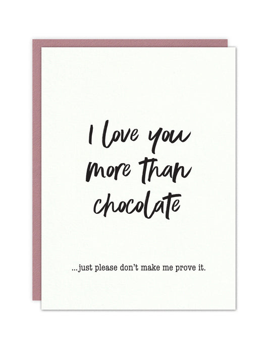 More than chocolate