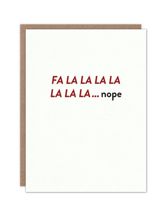 Fa la la la la