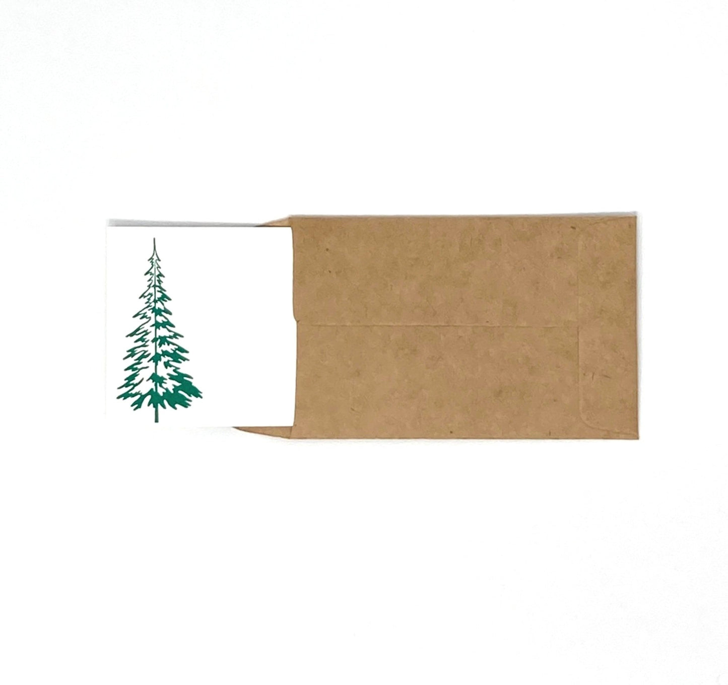 Festive Fir Pocket Notes - Box of 10