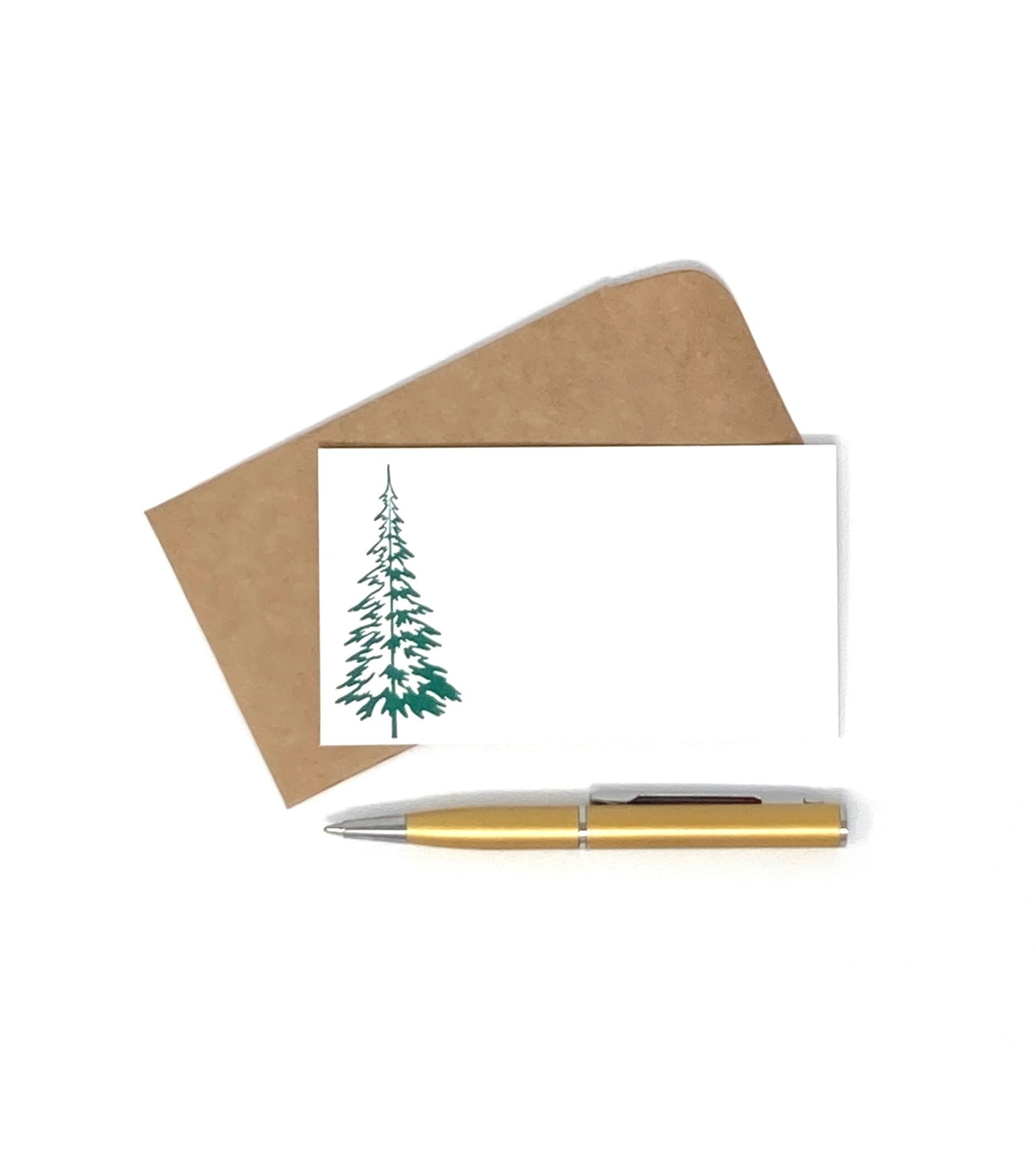 Festive Fir Pocket Notes - Box of 10