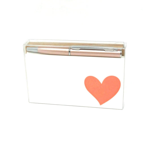 Heart Pocket Notes - Box of 10