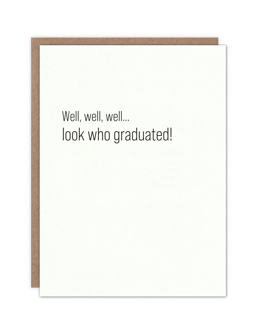 Look Who Graduated
