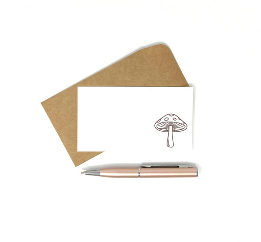 Mushroom Pocket Notes - Box of 10