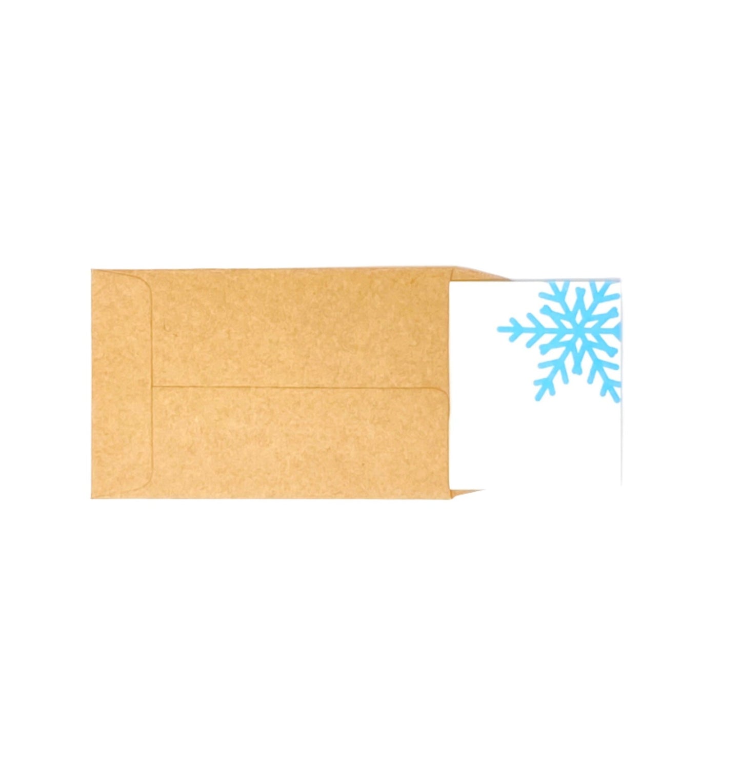 Snowflake Pocket Notes - Box of 10