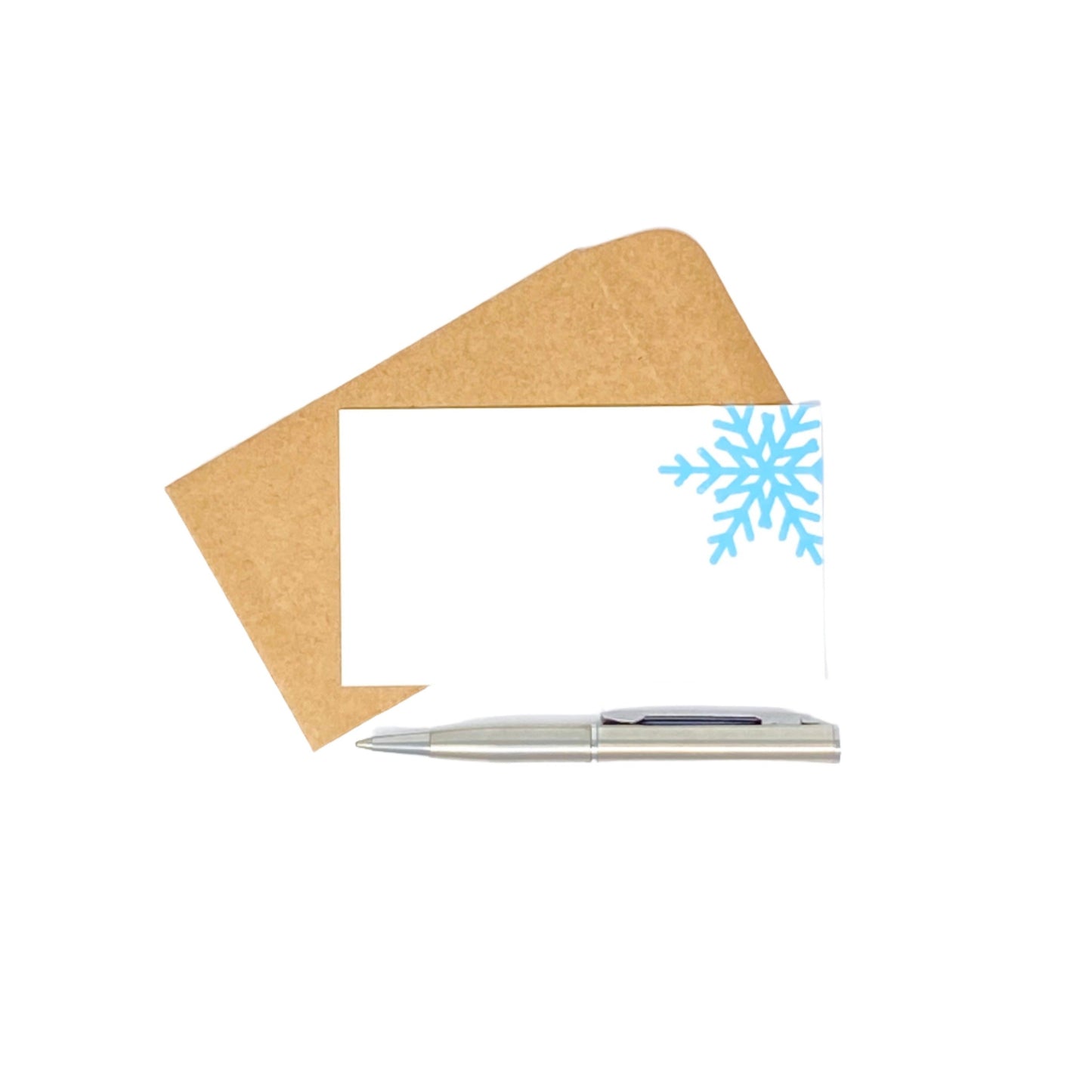 Snowflake Pocket Notes - Box of 10